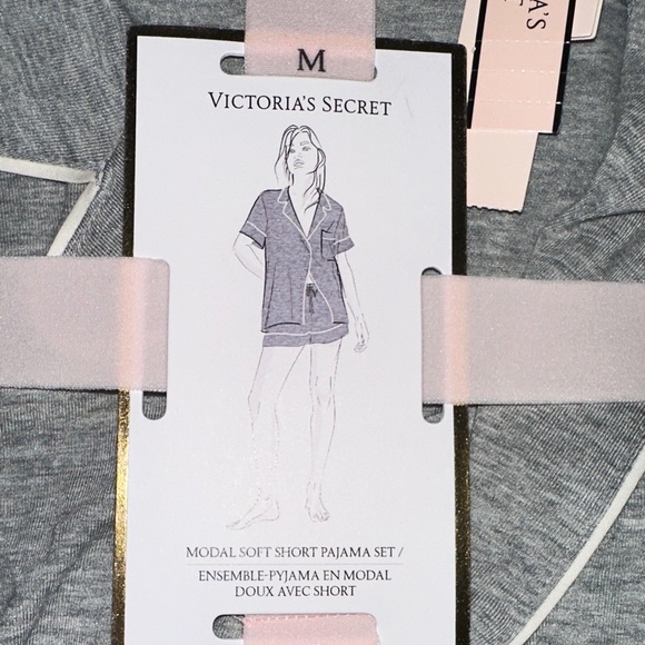 Victoria's Secret Charcoal Pajama Set - Picture 4 of 4